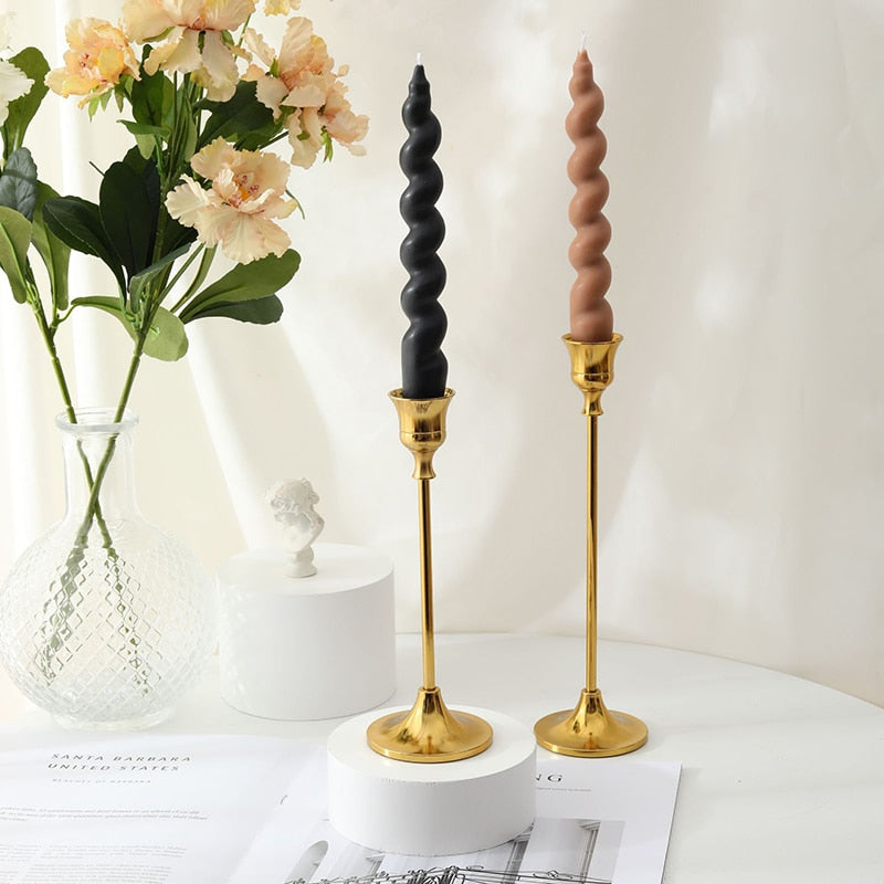 Twisted Pillar Candles - candle
