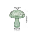 Mushroom Glass Vase Mini Flower Pot - S12 mushroom vase - vase