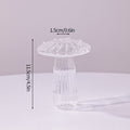 Mushroom Glass Vase Mini Flower Pot - S19 mushroom vase - vase