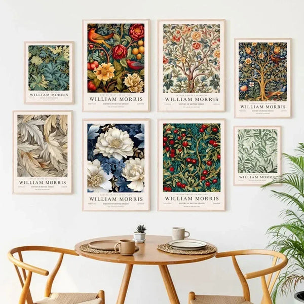 William Morris Botanicals Art Series - art print
